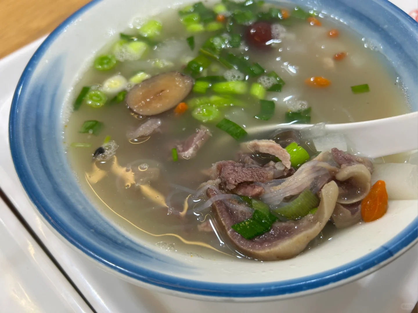羊杂汤的来源实拍