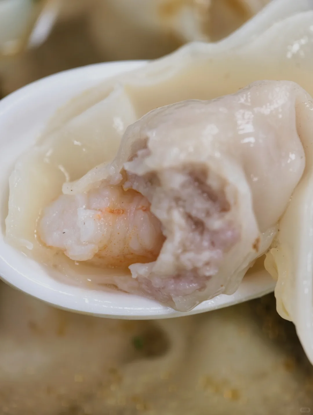 虾仁馄饨的来源实拍
