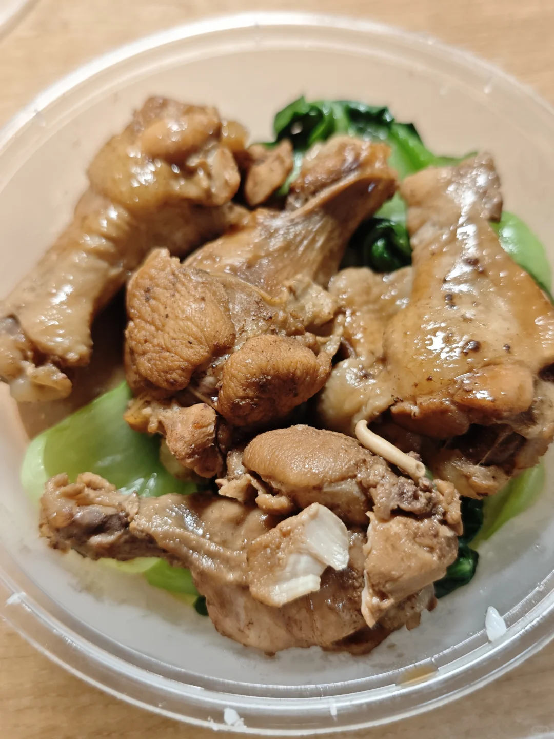 卤香翅根(4个)的来源实拍